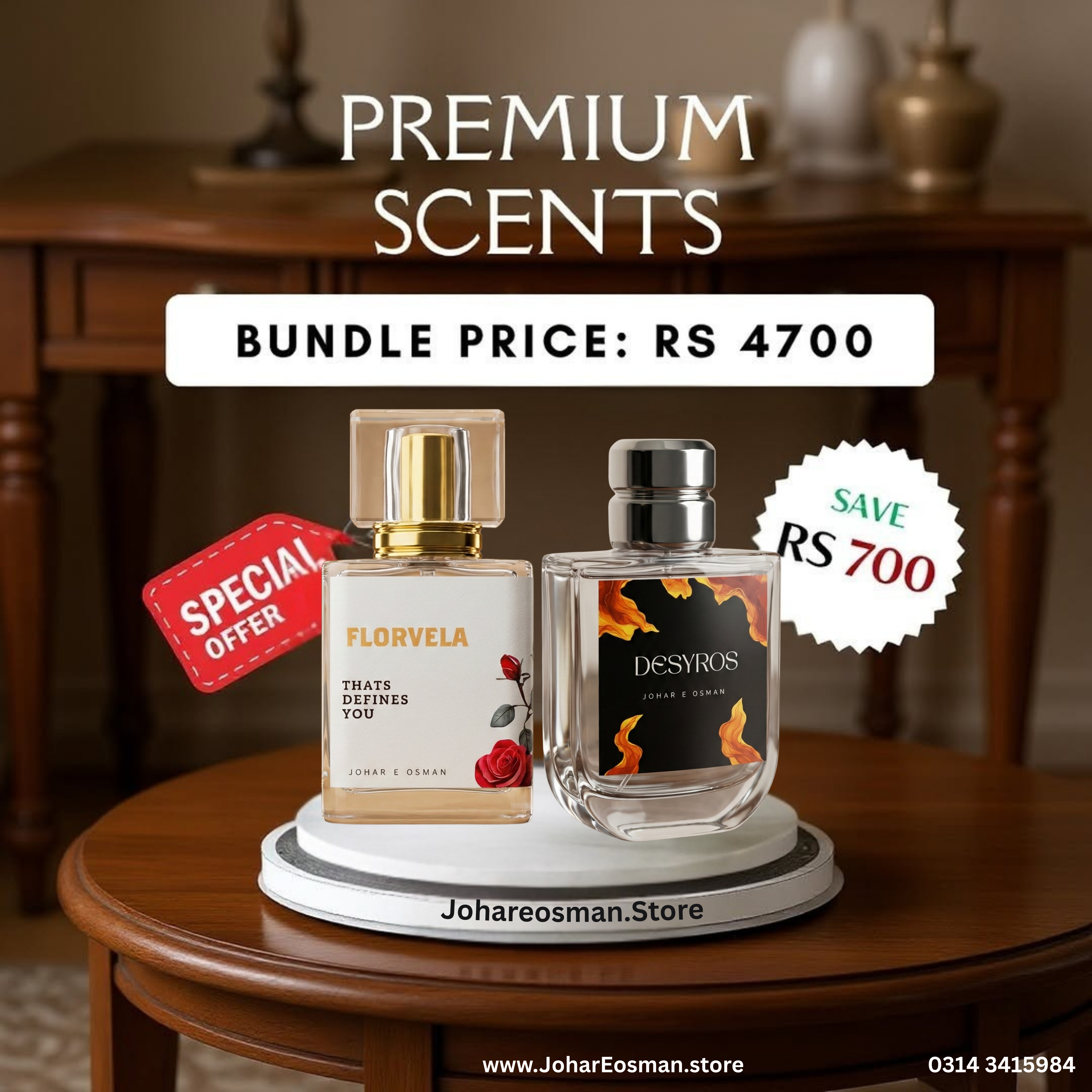 December Sale offer My Branded Perfume Desyros/Florvela